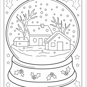 Winter-Themed Coloring Book for Kids | January Snowflakes, Penguins, and Snowman Coloring Pages | Printable Digital Download